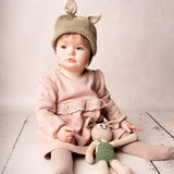 Fair Trade Handmade Bunny in Suspenders