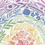Rainbow Botanical Sticker
