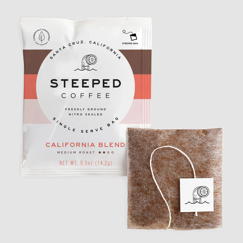 Steeped Coffee in California Blend