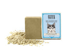 Oatmeal coconut milk puppy shampoo bar, alternate angle