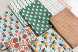 Pomegranate tea towel, product detail
