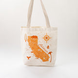 California Map Tote