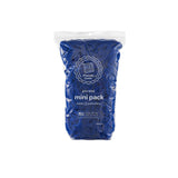 PRO size mini pack of blue cotton potholder loops in a clear bag