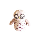 Woodland Toy - Organic Cotton Baby Owl Rattle