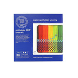 Front of the Friendly Loom Potholder PRO Loom Kit box