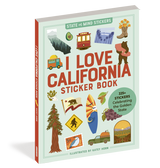 I Love California Sticker Book