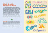 I Love California Sticker Book