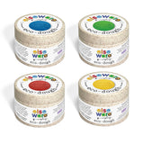 Eco-Dough natural non-toxic modeling dough jars, assorted colors