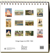 Santa Barbara Easel Desk Calendar 2026