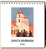 Santa Barbara Easel Desk Calendar 2026
