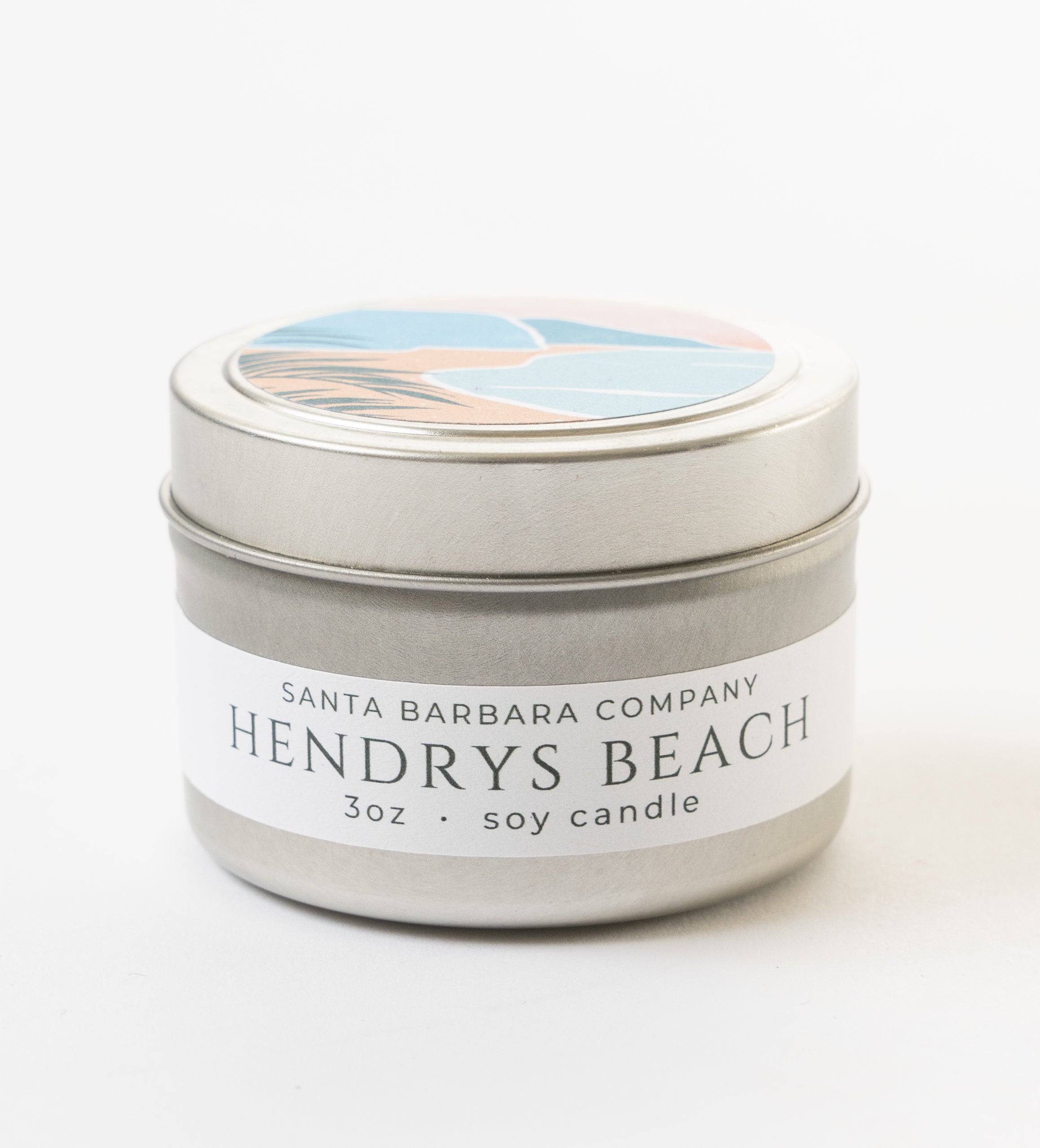Hendry's Beach Travel Candle | Santa Barbara Company