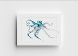 Octopus Note Card