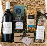 Verdant Reserve Gift Basket with Cabernet Sauvignon