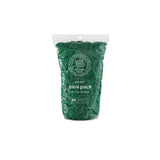 PRO size mini pack of green cotton potholder loops in a clear bag