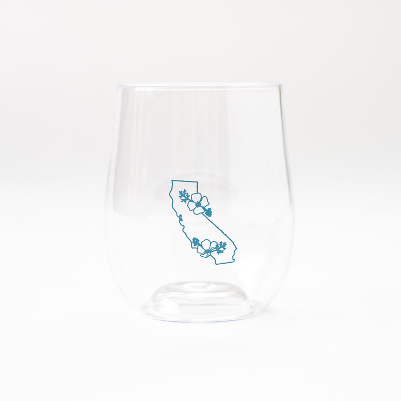 California Stemless Picnic Wine Glasses