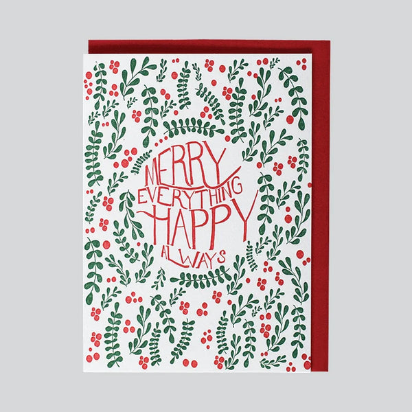 Merry Everything Happy Holiday Cards (Boxed Set of 6)