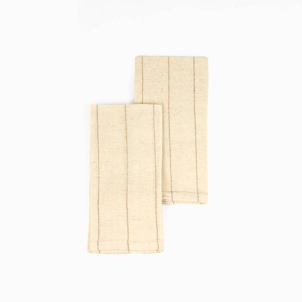 Organic Cotton Napkins - Set of 2 (Assorted Designs)