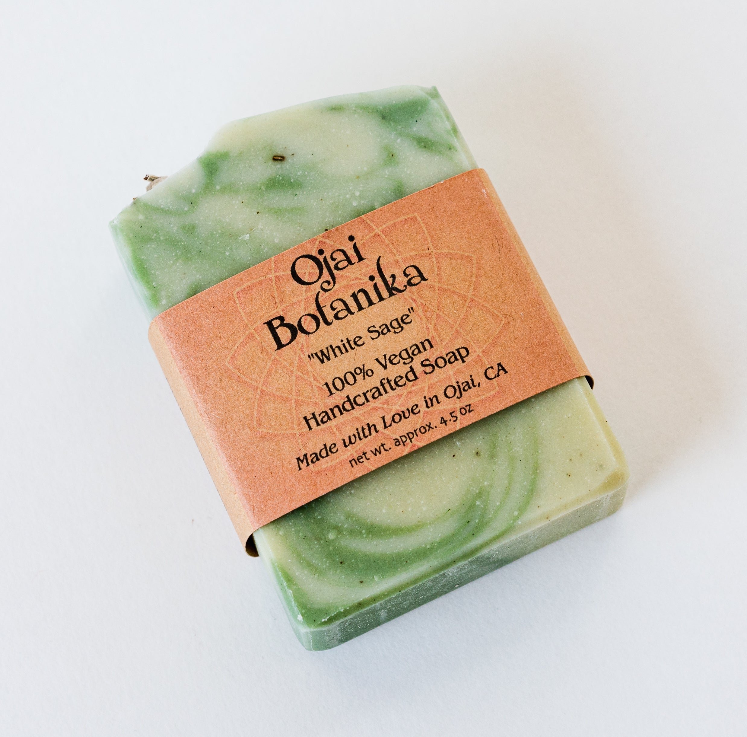 Ojai Botanika Handcrafted White Sage Soap Santa Barbara Company