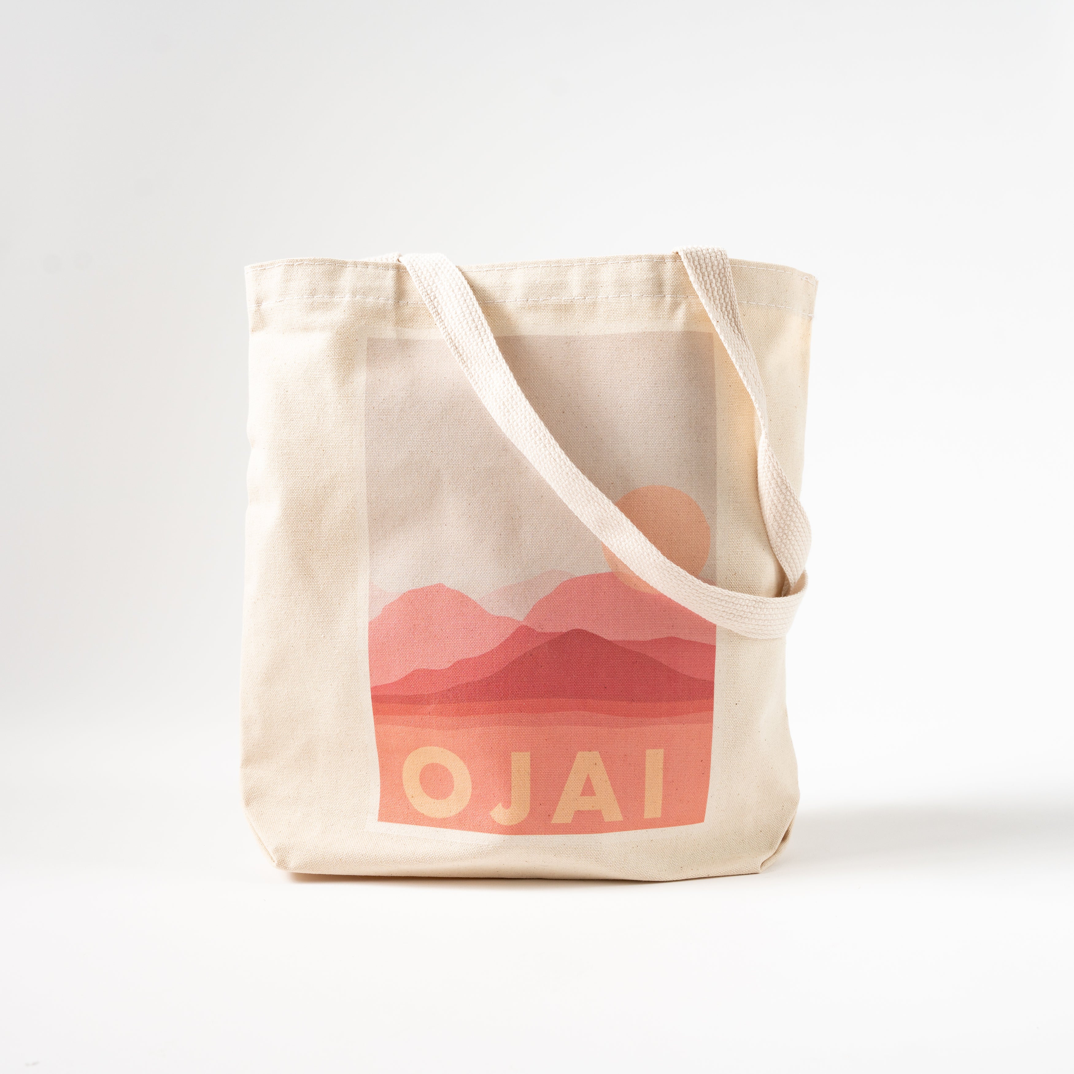 Ojai Pink Moment Canvas Tote – Santa Barbara Company