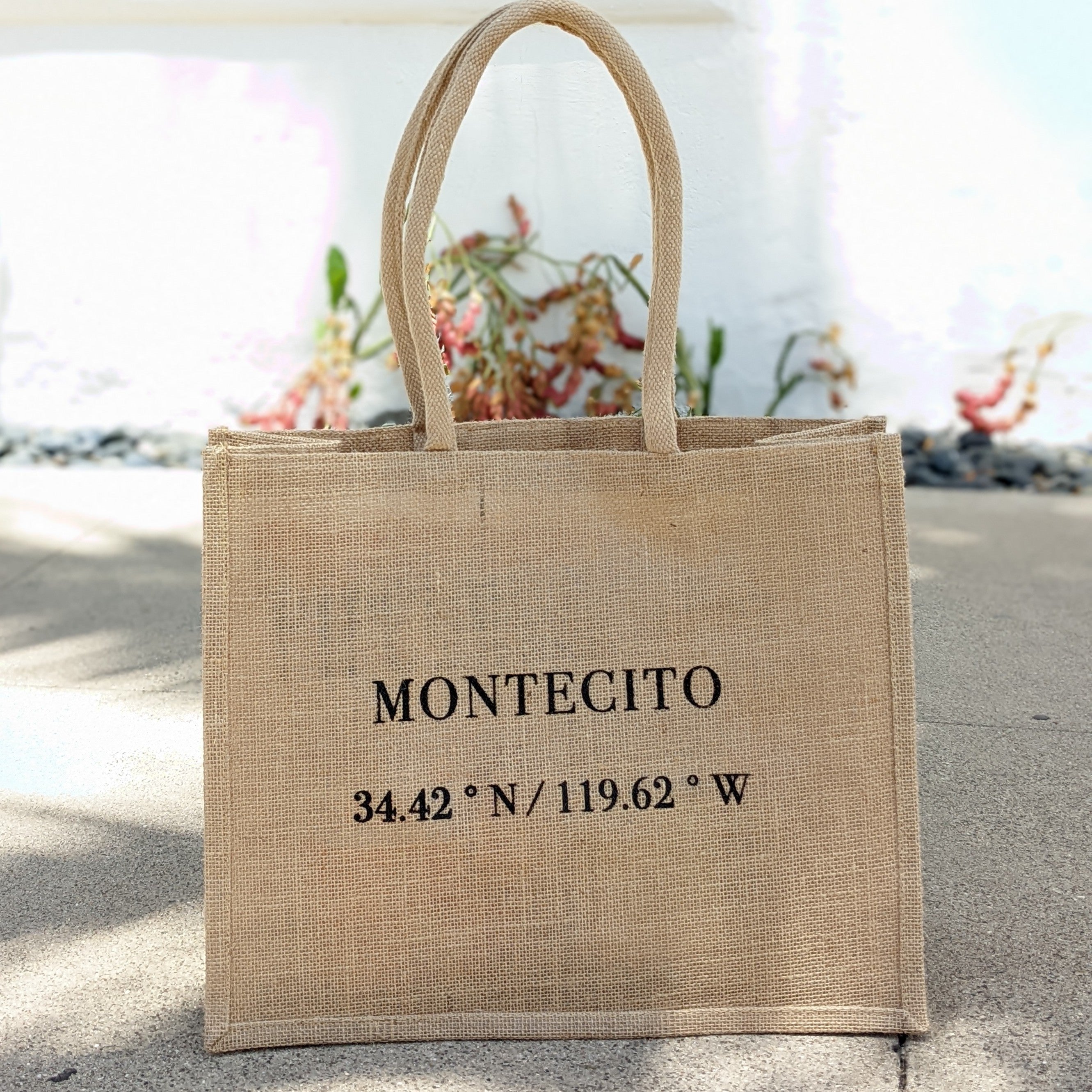 Montecito Coordinates Jute Tote – Santa Barbara Company