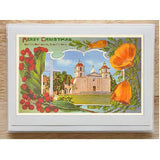 Merry Christmas Santa Barbara Note Cards Christmas/Holidays - Found Image, The Santa Barbara Company - 1