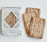 large gingerbead tile cookies displayed out of box