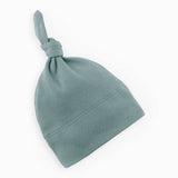 Organic Knotted Baby Hat in Tide - 6-12 months
