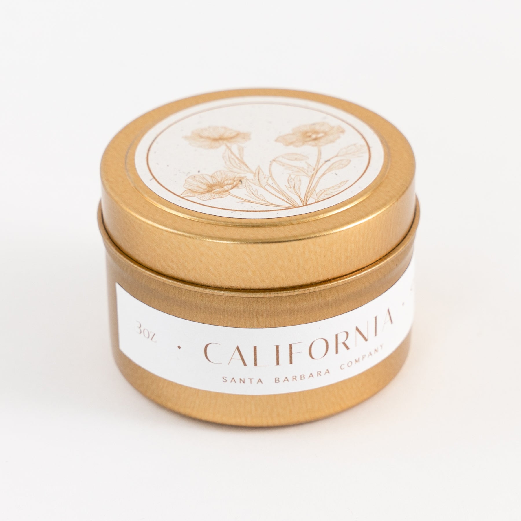 California Travel Candle Santa Barbara Company