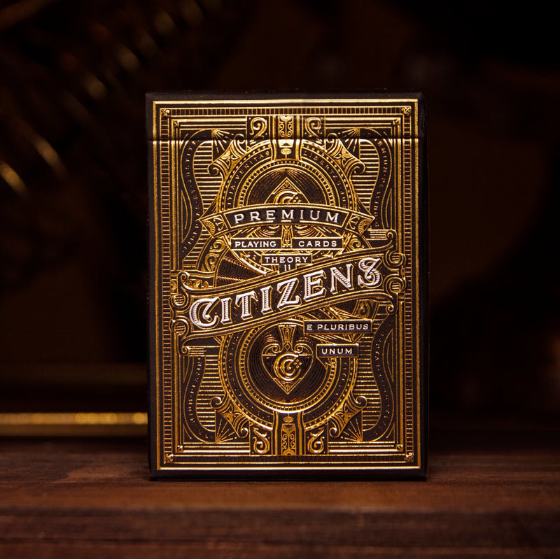 Citizens Playing Cards