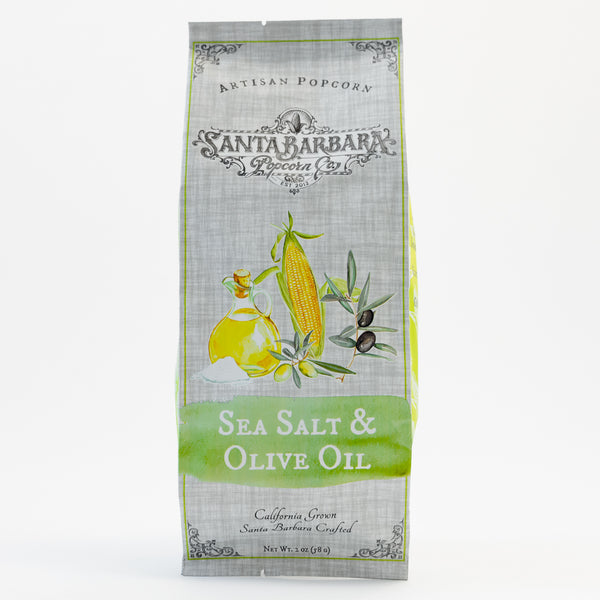 Sea Salt & Olive Oil Santa Barbara Popcorn