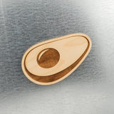 Avocado Wood Magnet