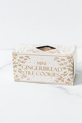 Mini Gingerbread Tile Cookies