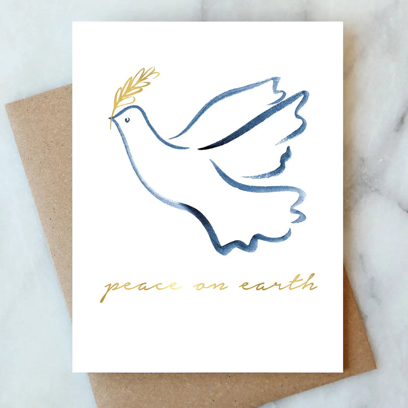 Dove Peace Holiday Card