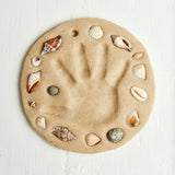 Day at the Beach keepsake craft kit, finished keepsake example
