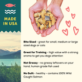 Wild caught salmon treats, ingredient detail