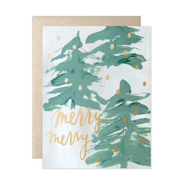 Christmas Tree Merry Christmas Card