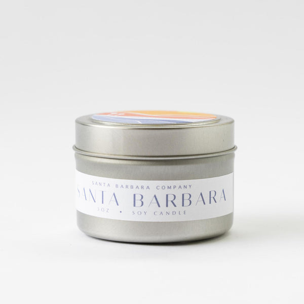Santa Barbara Candle - White Background