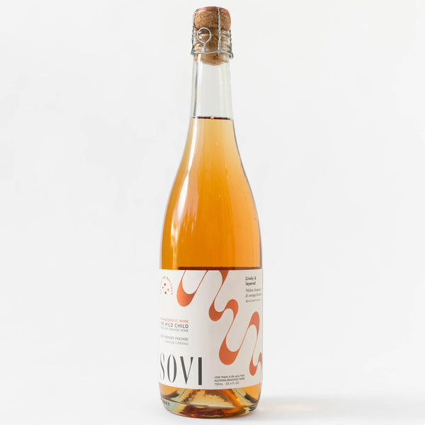 The Wild Child Sparkling Orange Non-Alcoholic Wine