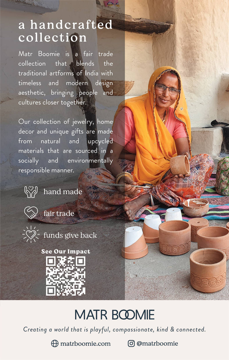 Crescent Moon Embroidered Ornament