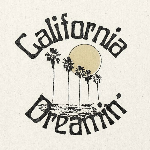 California Dreamin' Vintage Style Art Print