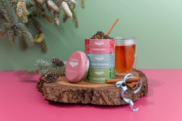 holiday tea being served
