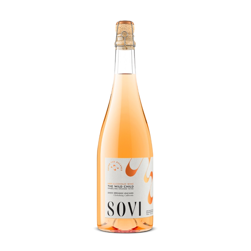 The Wild Child Sparkling Orange Non-Alcoholic Wine