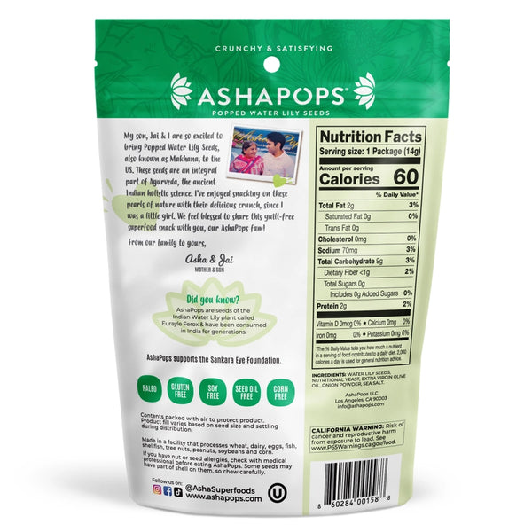 Vegan Cheese AshaPoped Water Lily Seeds