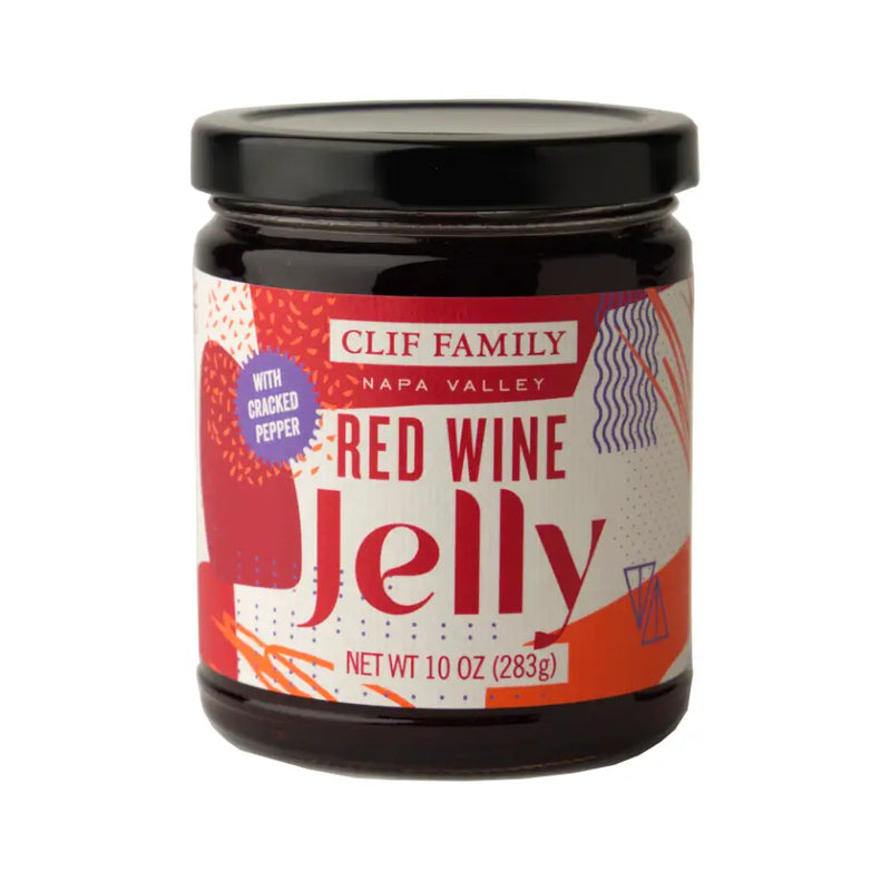 Red Wine Jelly with Cracked Pepper