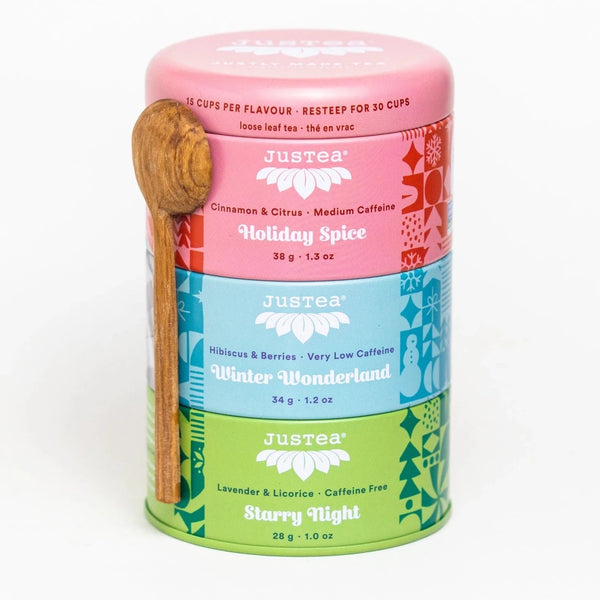 Trio of Holiday Loose Leaf Tea