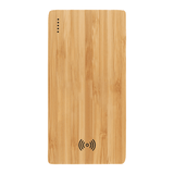 Custom Logo Bamboo Power Bank