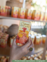 California Mixed Fruit Gummy Bears in someone's hand