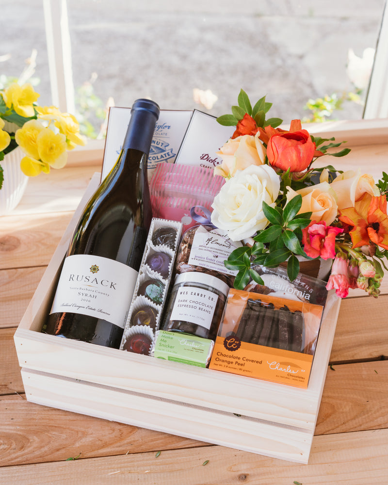 Customize Your Own Wood Box for Local Delivery Gift