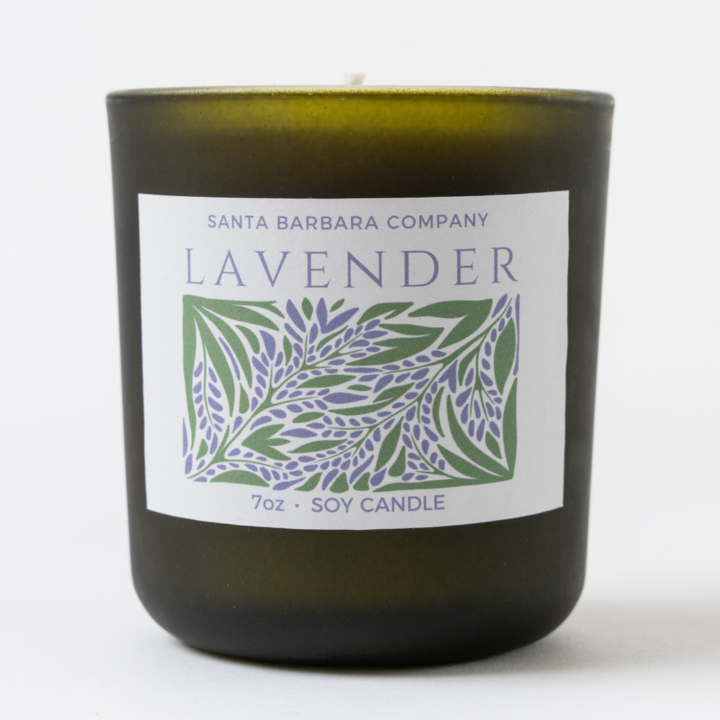 Lavender Candle – Santa Barbara Company