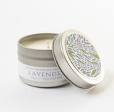 Santa Barbara Company Lavender Travel Candle